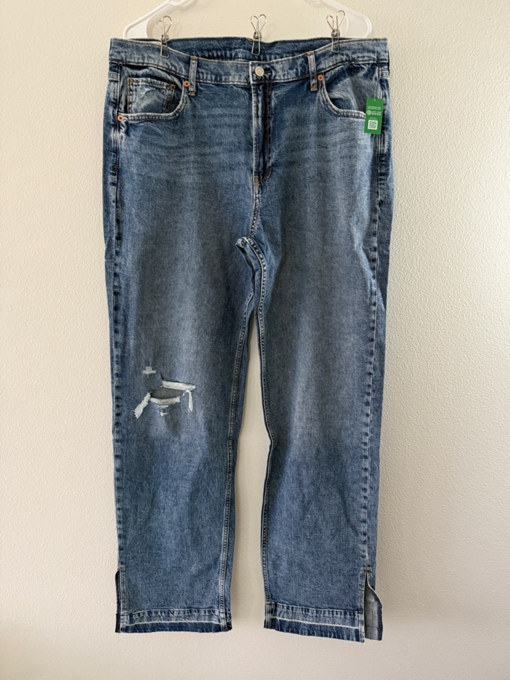 33T 16T GAP Mid Rise 90’s Loose Jeans Women’s 33 16 Tall 570868 NWT - Picture 15 of 15